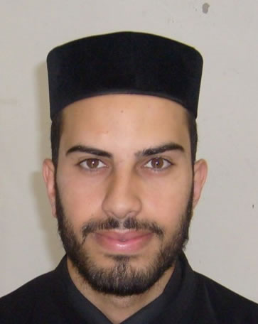 Priestly candidate, Khader Khano
